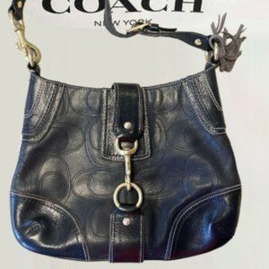 Coach hobo shoulder bag -Black